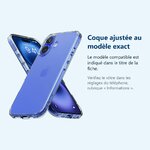 Accessoire ajusté au modèle exact – Coque Silicone Transparente Pour iPhone 16 Plus