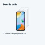 Contenu du colis – Verres Trempes X3 Pour Xiaomi Redmi 13C / Poco C65