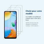 Accessoire ajusté au modèle exact – Verres Trempes X3 Pour Xiaomi Redmi 13C / Poco C65