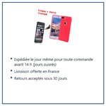 Expédition le jour même, livraison offerte, retours sous 30 jours – Coque Silicone pour iPhone Xr Rouge Antichoc + 2 Verres T