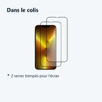 Contenu du colis – Verres Trempes X2 Pour iPhone 13 Pro Max
