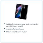 Expédition le jour même, livraison offerte, retours sous 30 jours – Coque Silicone Transparente Angles Renforces Pour Oppo Fi