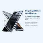 Accessoire ajusté au modèle exact – Coque Silicone Transparente Pour Samsung Galaxy S22 Ultra 5G
