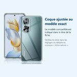 Accessoire ajusté au modèle exact – Coque Silicone Transparente Pour Honor 90 5G