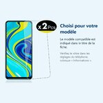Accessoire ajusté au modèle exact – Verres Trempe Haute Resistance Pour Xiaomi Redmi Note 9S / 9 Pro / 9 Pro Max Pack X2 Prot
