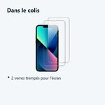 Contenu du colis – Verres Trempes X2 Pour iPhone 13 / iPhone 13 Pro