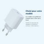 Accessoire ajusté au modèle exact – Chargeur Rapide 25W USB-C pour Samsung S21 / S21 PLUS / S21 ULTRA / S22 / S22 PLUS / S22