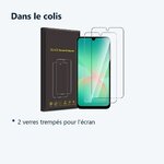 Contenu du colis – Verres Trempes X2 Pour Samsung Galaxy A26 5G