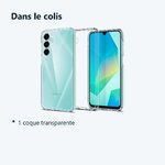 Contenu du colis – Coque Silicone Transparente Pour Samsung Galaxy A16