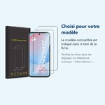 Accessoire ajusté au modèle exact – Verres Trempes X2 Pour Samsung Galaxy S24 FE