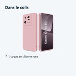 Contenu du colis – Coque Silicone Rose Pour Xiaomi 13 Pro