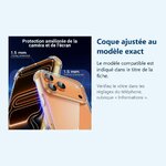 Accessoire ajusté au modèle exact – Coque Pour iPhone 17 Pro Silicone Transparente Angles Renforces