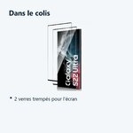 Contenu du colis – Verres Trempes X2 Pour Samsung Galaxy S22 Ultra 5G