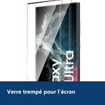 Vue de détail – Verres Trempes X2 Pour Samsung Galaxy S22 Ultra 5G