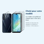 Accessoire ajusté au modèle exact – Verre Trempe et Protection Camera Arriere Transparent X3 Pour Samsung Galaxy A16