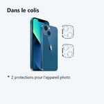 Contenu du colis – Verres Protection Camera Arriere X2 Pour iPhone 13