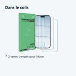 Contenu du colis – Verres Trempes X2 Pour iPhone 17 Air