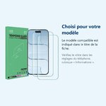 Accessoire ajusté au modèle exact – Verres Trempes X2 Pour iPhone 17 Air