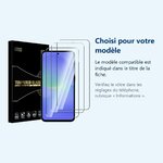 Accessoire ajusté au modèle exact – Verres Trempes X3 Pour Samsung Galaxy A36 5G