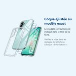 Accessoire ajusté au modèle exact – Coque Silicone Transparente + 2 Verres Trempes Pour Samsung Galaxy A26 5G