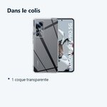 Contenu du colis – Coque Silicone Transparente Pour Xiaomi 12T Pro 5G