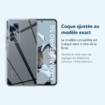 Accessoire ajusté au modèle exact – Coque Silicone Transparente Pour Xiaomi 12T Pro 5G