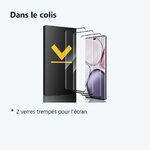 Contenu du colis – Verres Trempes X3 Pour Honor Magic 7 Lite 5G
