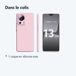 Contenu du colis – Coque Silicone Rose Pour Xiaomi 13 Lite