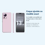 Accessoire ajusté au modèle exact – Coque Silicone Rose Pour Xiaomi 13 Lite