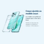 Accessoire ajusté au modèle exact – Coque Silicone Transparente Angles Renforces Pour Honor 400 Lite