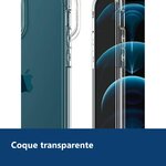 Vue de détail – Coque Silicone Transparente Pour iPhone 13 Pro