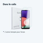 Contenu du colis – Verres Trempes X3 Pour Samsung A22 4G