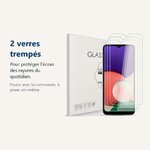 Verre trempé pour protéger lécran – Verres Trempes X3 Pour Samsung A22 4G