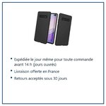 Expédition le jour même, livraison offerte, retours sous 30 jours – Coque Silicone Pour Samsung S10 Couleur Noir Haute Protec