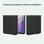 Contour qui protège les bords – Coque Silicone Pour Samsung S10 Couleur Noir Haute Protection