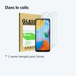 Contenu du colis – 3x Films Verres Trempes Pour Xiaomi Redmi 10C