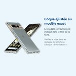 Accessoire ajusté au modèle exact – Coque Silicone Angles Renforces Pour Google Pixel 7 Pro 5G