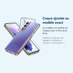 Accessoire ajusté au modèle exact – Coque Silicone Transparente + Verre Trempe Pour Samsung Galaxy S22 5G