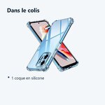 Contenu du colis – Coque Silicone 4 Coins Renforces Pour Xiaomi Redmi Note 12 4G