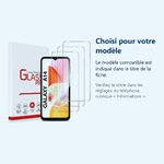 Accessoire ajusté au modèle exact – Verre Trempé pour Samsung Galaxy A14 4G/5G (6,6 pouces) [Pack 3] Film Vitre Protection Ec