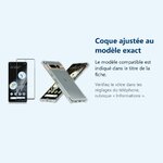 Accessoire ajusté au modèle exact – Coque Silicone Angles Renforces + Vitre Protection Ecran Pour Google Pixel 7 Pro 5G