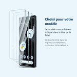 Accessoire ajusté au modèle exact – Verres Trempes X3 Pour Google Pixel 8