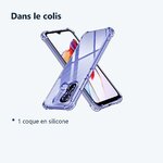 Contenu du colis – Coque Silicone 4 Coins Renforces Pour Xiaomi Redmi 12C / 11A