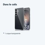 Contenu du colis – Coque Silicone Transparente Pour Samsung Galaxy S26