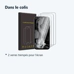 Contenu du colis – Verres Trempes X3 Pour Google Pixel 8a