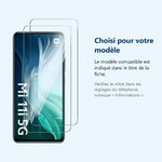 Accessoire ajusté au modèle exact – Verres Trempes X2 Pour Xiaomi Mi 11i