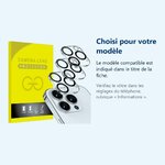Accessoire ajusté au modèle exact – Verres Protection Camera Arriere X3 Pour iPhone 14 Pro