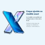 Accessoire ajusté au modèle exact – Coque Silicone Transparente Angles Renforces Pour Xiaomi Redmi 9A