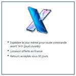 Expédition le jour même, livraison offerte, retours sous 30 jours – Coque Silicone Transparente Angles Renforces Pour Xiaomi