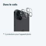 Contenu du colis – Verres Protection Camera Arriere X2 Pour iPhone 15